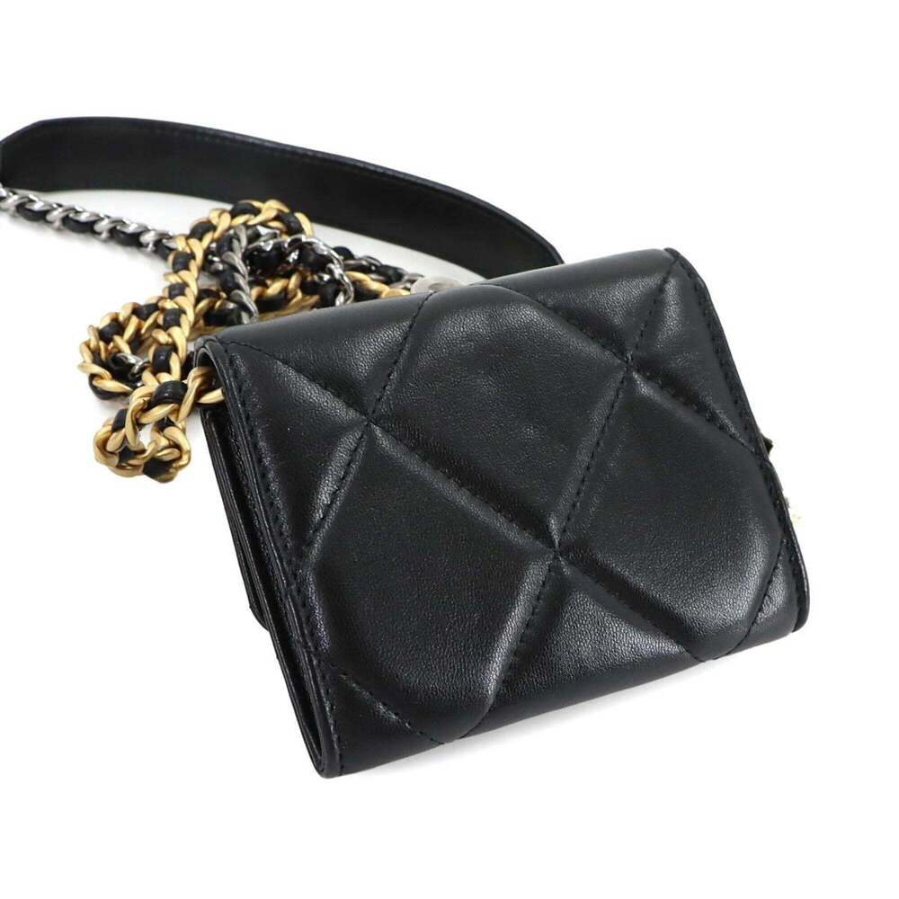 CHANEL Black Leather Wallet - Picture 9 of 10